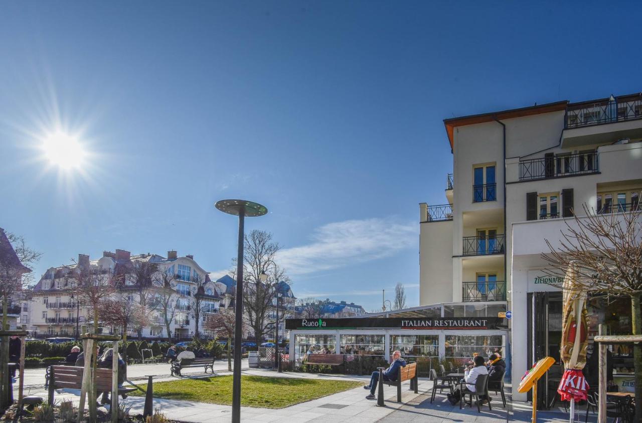 Apartamenty Promenada Z Tarasem I Parkingiem - Apartamenty Na Wyspie Świnoujście Exteriör bild